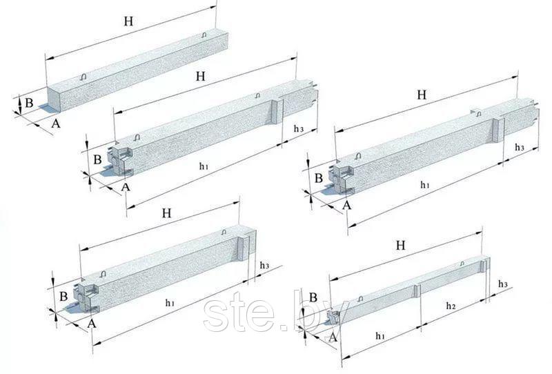 Колонна 1К 57-4-3 - фото 5 - id-p189976081