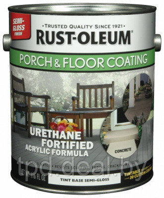 Краска на акриловой основе для деревянных и бетонных полов Porch&Floor - фото 1 - id-p200113552