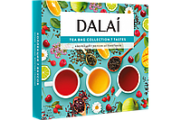 Чай в пакетиках Dalai Ассорти 7 вкусов (60 конв), арт.12776, набор подарочный