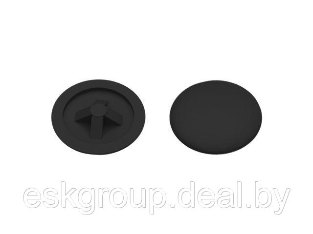 Заглушка для самореза PH2, декоративная черная (50 шт в зип-локе) STARFIX - фото 1 - id-p200088417