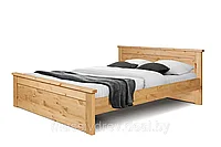 Кровать двуспальная из массива сосны KLTN 14. 2100х1520. Коммодум РБ.