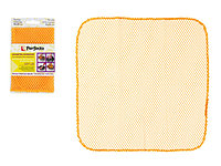 Салфетка кухонная для уборки без царапин Non-Scratch (Нон-Скрэтч) оранжевая, PERFECTO LINEA (размер: 30х29 см)