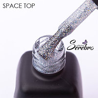 Топ без липкого слоя "Space top" для гель-лака "Serebro collection", 11 мл