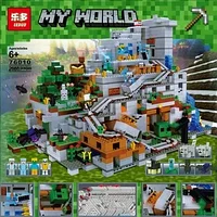 Конструктор My World 7610 "Пещера в горах" Minecraft, 2688 деталей, Аналог LEGO Minecraft 21137