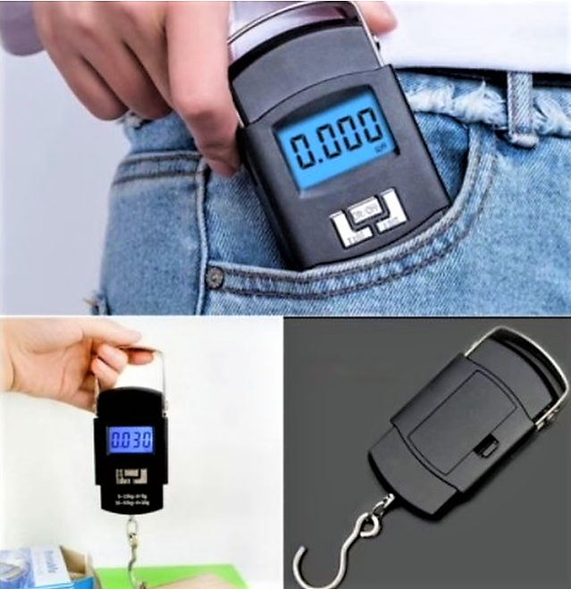 Электронные весы Portable Electronic Scale WH-A08 до 50 кг - фото 8 - id-p104106759