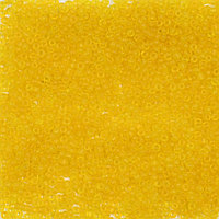 Бисер, (стекло), 11/0, упак./20 гр., Astra&Craft (М10 желтый/прозрачный, матовый)