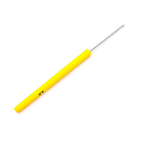 0332-6000 Крючок вязальный с пластиковой ручкой, 2 мм, фото 2