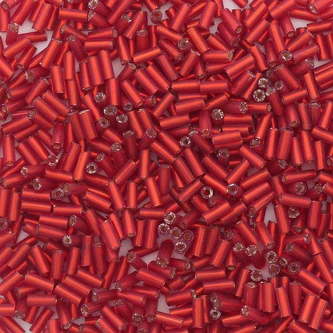Стеклярус, (стекло), 5 мм, упак./20 гр., Astra&Craft (25 красный), фото 2