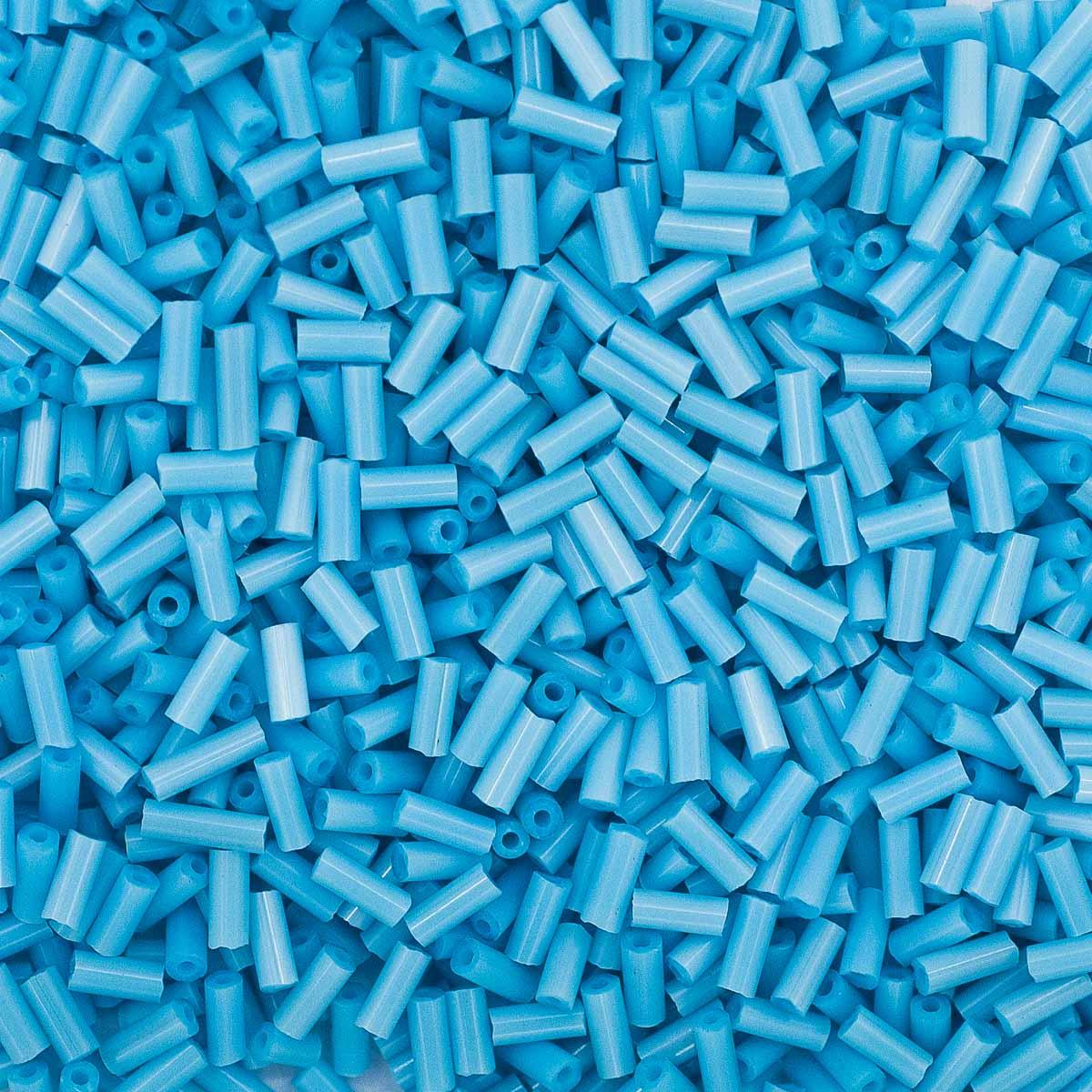 Стеклярус, (стекло), 5 мм, упак./20 гр., Astra&Craft (43 св.голубой/непрозрачный) - фото 1 - id-p199875119