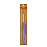 24R25X Крючок для вязания с резиновой ручкой, 2,5мм Hobby&Pro