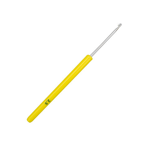 0332-6000 Крючок вязальный с пластиковой ручкой, 2,5 мм, фото 2