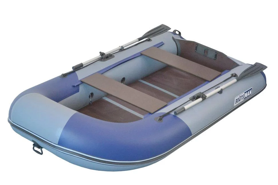 Надувная лодка BoatsMan (Боцман) BT300 серо-синий - фото 1 - id-p200120261