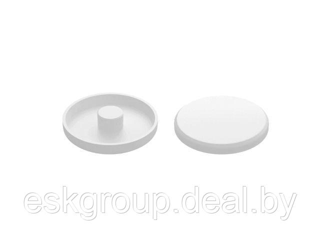 Заглушка для анкера рамного 10 мм, декоративная белая (50 шт в зип-локе) STARFIX - фото 1 - id-p200088501