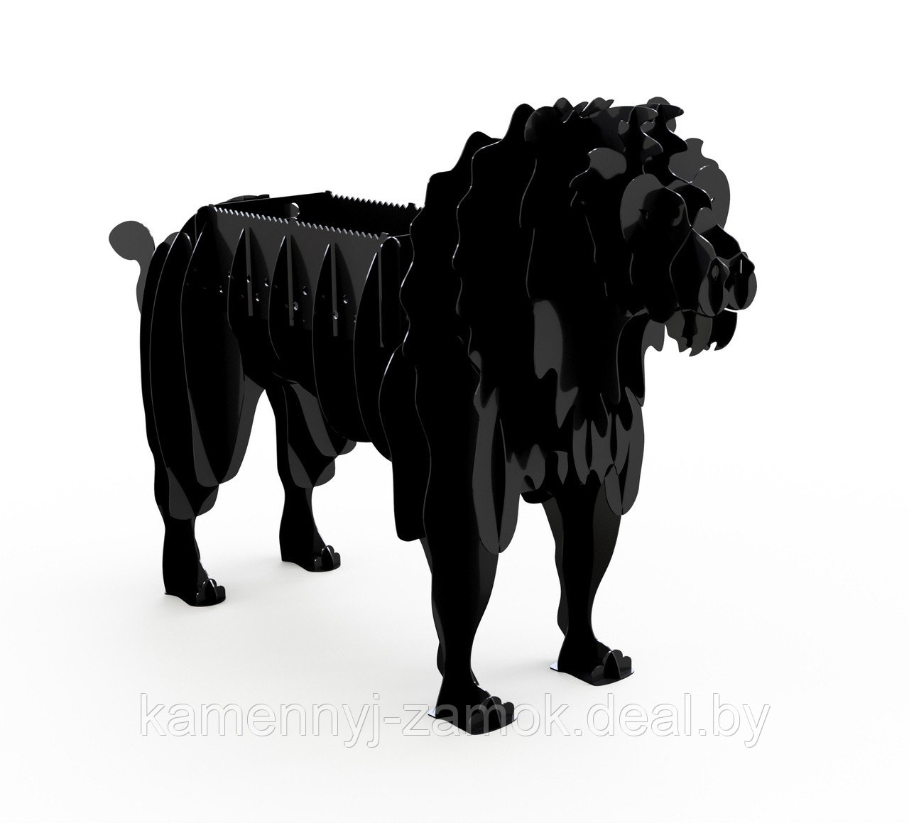 Мангал в виде силуэта животного "Лев" - фото 1 - id-p200120614