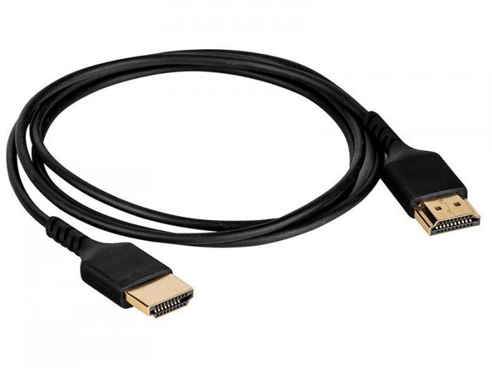 Аксессуар Wize HDMI v.2.0 19M/19M 1m Black WAVC-HDMIUS-1M