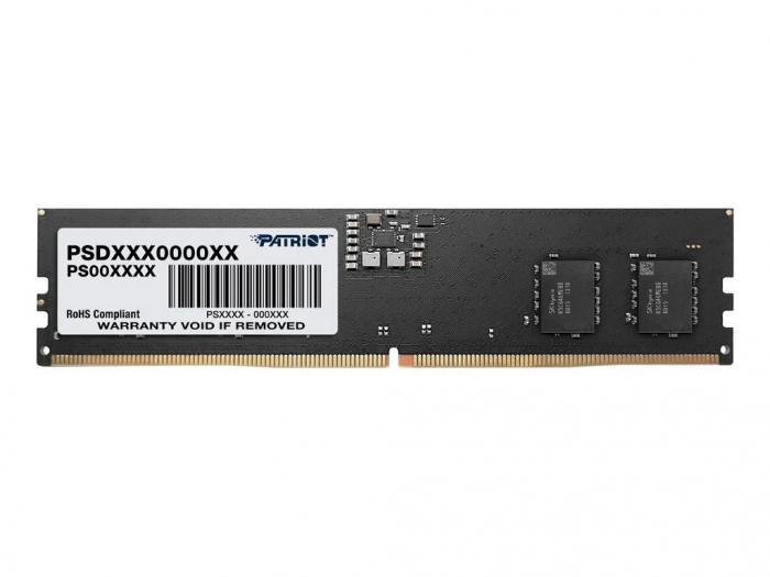 Модуль памяти Patriot Signature Line DDR5 DIMM 5600Mhz PC5-44800 CL46 -16Gb PSD516G560081