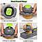 Многофункциональная ручная овощерезка терка Vegetable Chopper, 8 насадок (мультислайсер), фото 5