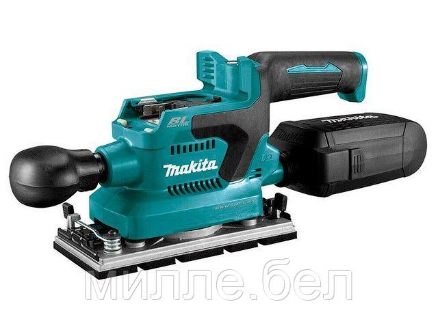 Аккум. вибрационная шлифмашина MAKITA DBO 380 Z в кор. (18.0 В, БЕЗ АККУМУЛЯТОРА) - фото 1 - id-p200069542