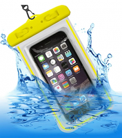 Водонепроницаемый чехол для телефона (для подводной съемки) Желтый