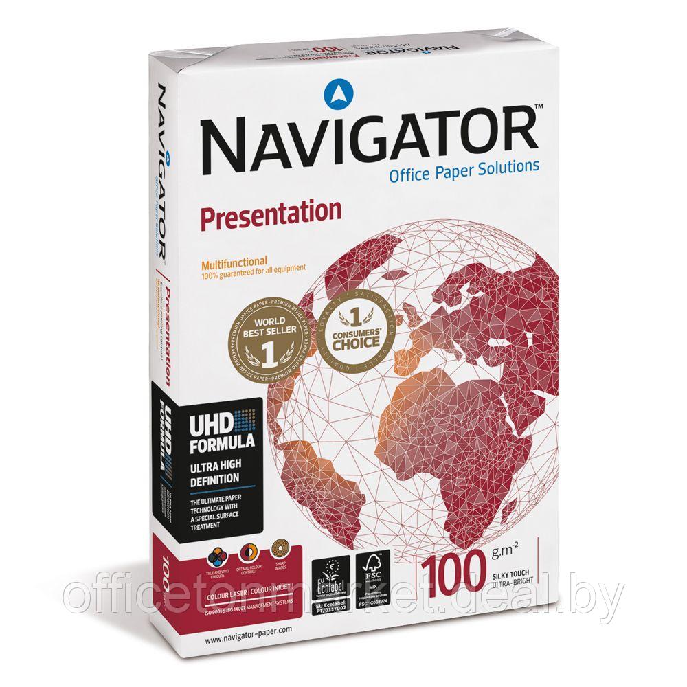 Бумага "Navigator Presentation", A4, 500 листов, 100 г/м2 - фото 1 - id-p199530387