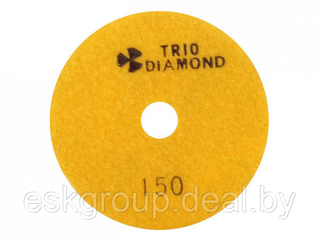 Алмазный гибкий шлифкруг "Черепашка" 100 № 150 (мокрая шл.) (Trio-Diamond) - фото 1 - id-p200091006