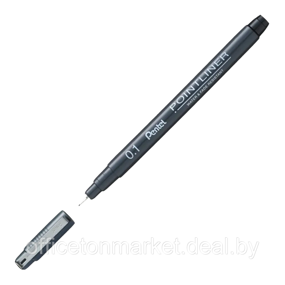 Ручка капиллярная "Pointliner", 0.8 мм, черный - фото 1 - id-p200077239