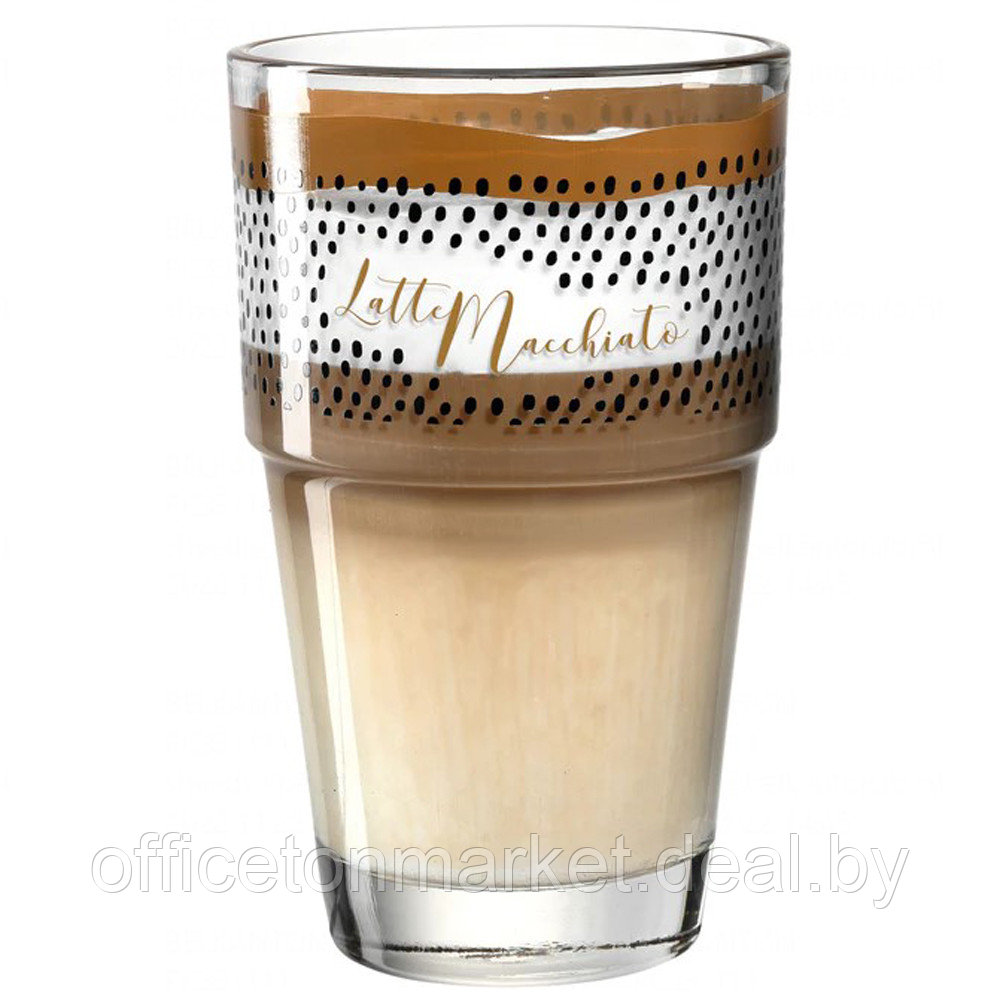 Стакан стеклянный "Solo Latte Macchiato", 410 мл, черный - фото 2 - id-p200077395