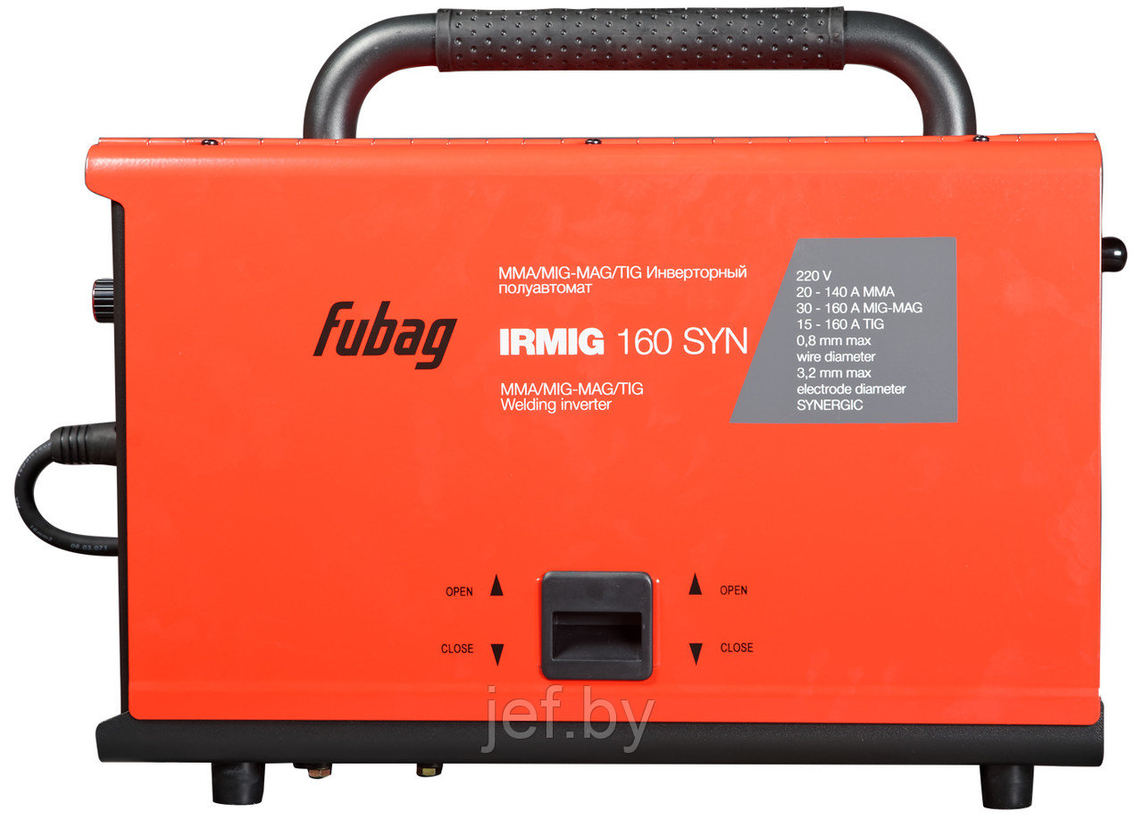 Сварочный полуавтомат IRMIG 160 SYN с горелкой FUBAG 31445.1 - фото 3 - id-p200123717