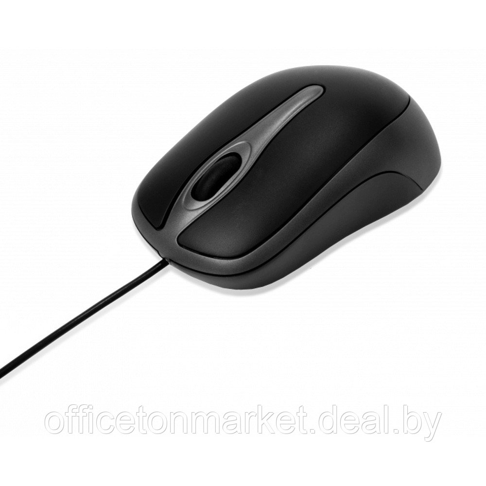 Мышь Verbatim 49019, проводная,1000 dpi, 3 кнопки, черный - фото 2 - id-p200123880