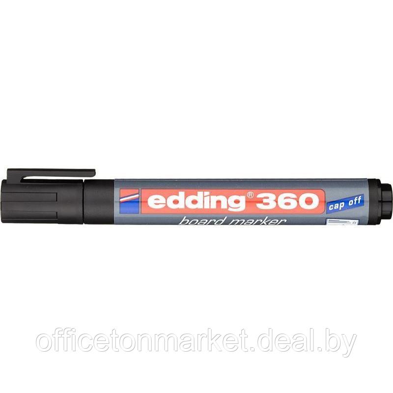 Маркер для доски Edding "360", черный - фото 2 - id-p200076892