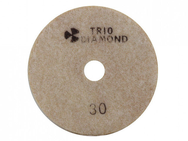 Алмазный гибкий шлифкруг "Черепашка" 100 № 30 (мокрая шл.) (Trio-Diamond) - фото 1 - id-p199957494