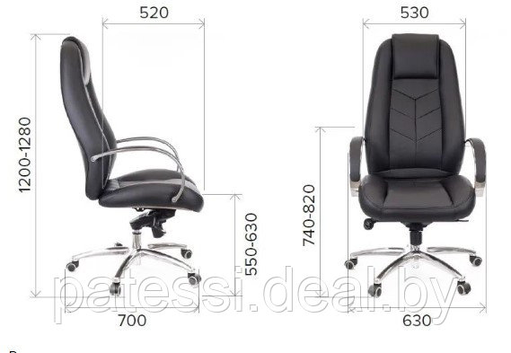 Офисное кресло Drift pl Everprof - фото 4 - id-p54028782