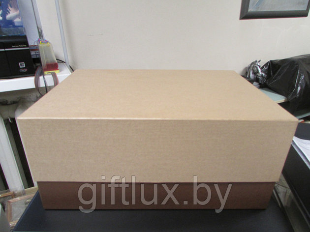 Коробка подарочная "Однотон" 35*24*15см капучино, фото 2