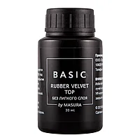 Каучуковый матовый топ BASIC, 30 мл