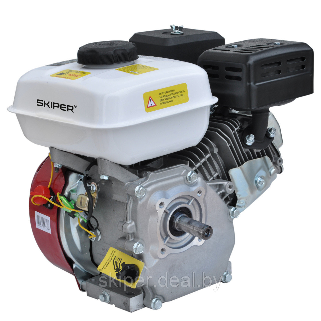 Двигатель бензиновый SKIPER N168F(K) (6.5 л.с., вал диам. 20мм х50мм, шпонка 5мм) - фото 2 - id-p139868832