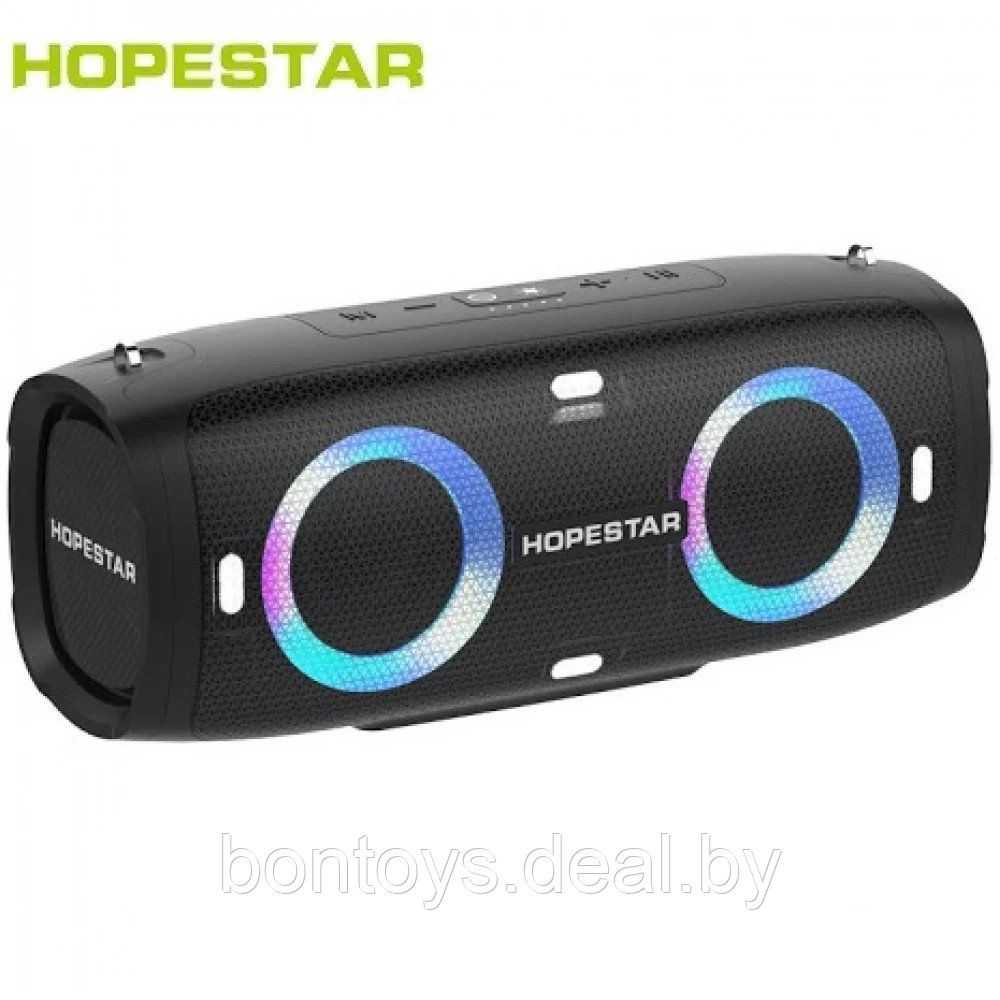 Портативная колонка Hopestar A6 Party / Беспроводная bluetooth колонка / Блютуз колонка аналог JBL CHARGE 4 - фото 5 - id-p200125667