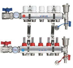 Коллекторы (гребенки) для теплого пола, отопления