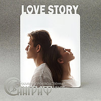 ФОТОрамка металлическая "LOVE STORY"