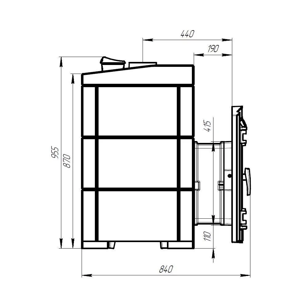 Печь банная ProMetall «Атмосфера XL+» в облицовке «Талькохлорит» - фото 7 - id-p200133543