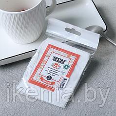 Фильтр-пакеты для заваривания чая, с завязками "Для Чашки", 5 шт., 7х9 см. (4274222)