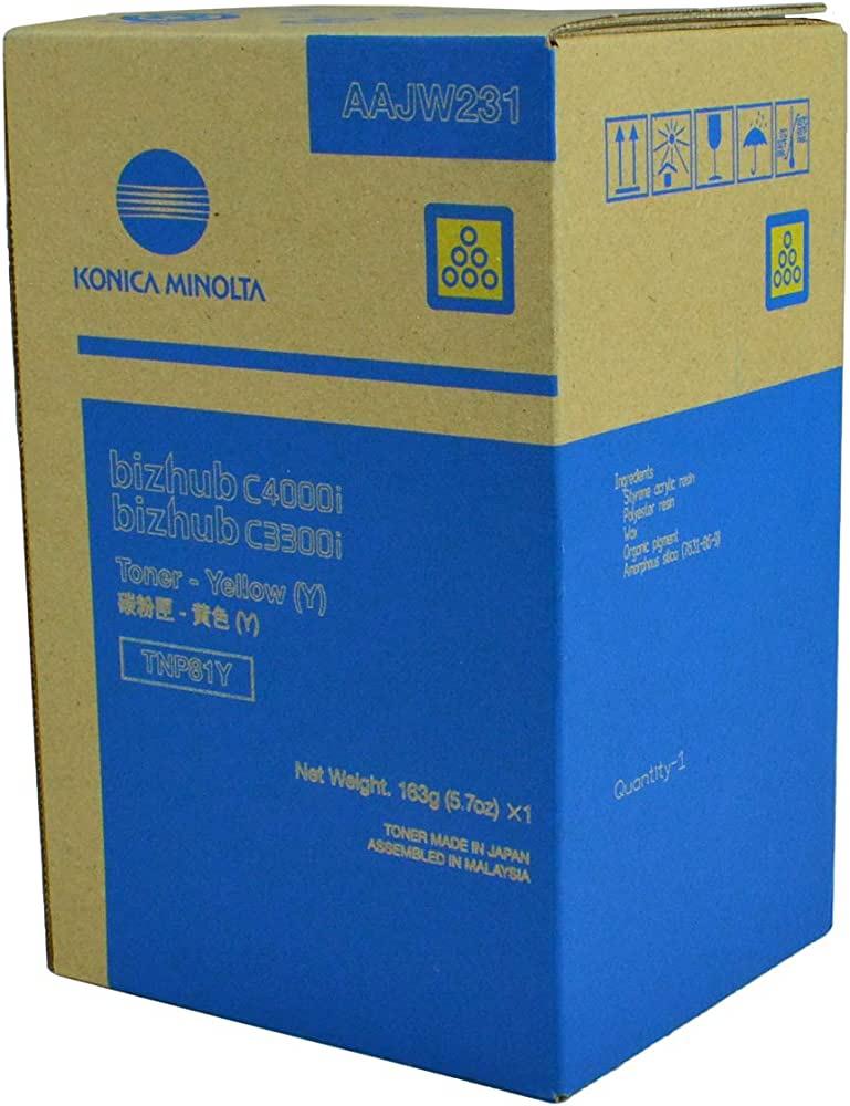 Картридж с желтым тонером Konica Minolta TNP81Y (AAJW251)
