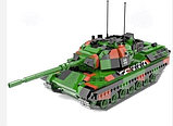 Немецкий боевой танк Леопард 1 (конструктор XingBao XB-06049), 1145 деталей, фото 3