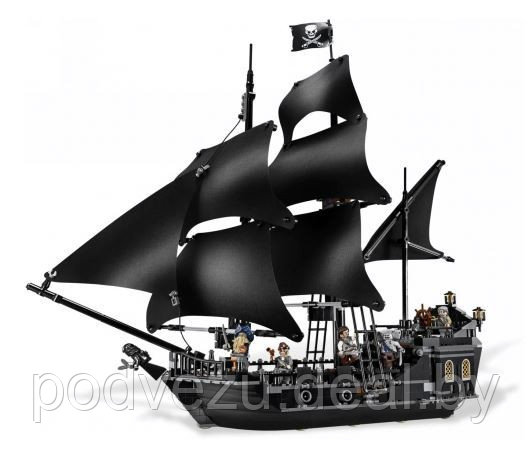 Корабль Черная жемчужина (конструктор KING 18016), 804 детали - фото 3 - id-p200090271