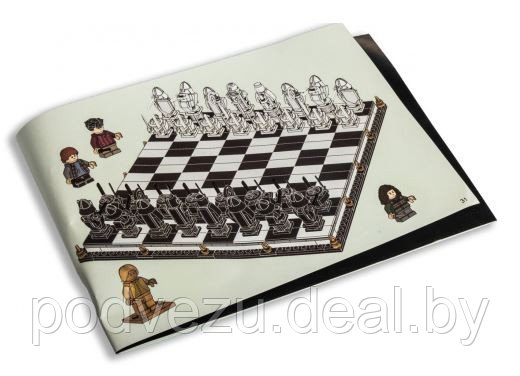 Хогвартс: Волшебные шахматы (конструктор KING A1028), 876 деталей - фото 2 - id-p200076978
