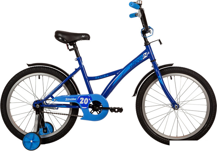 Детский велосипед Novatrack Strike 20 2022 203STRIKE.BL22 (синий) - фото 1 - id-p199261181