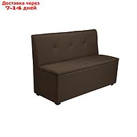 Кухонный диван "Юлия-1" 1000х830х550, рогожка CHOCOLATE
