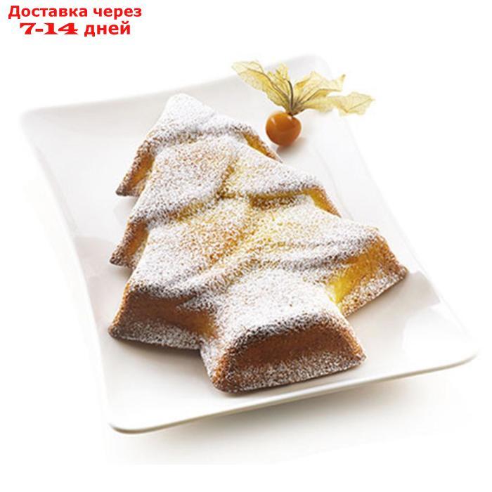 Форма для приготовления пирожного Christmas tree 28×20 см, силиконовая - фото 2 - id-p199805782