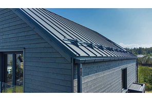 Кликфальц Pro Grand Line 0,5 Rooftop Matte с пленкой на замках RAL 9005 черный, фото 2