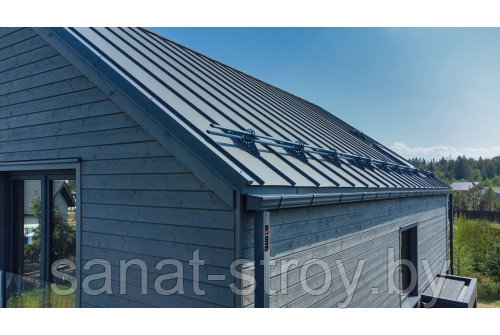 Кликфальц Pro Grand Line 0,5 Rooftop Бархат с пленкой на замках RAL 9005 черный - фото 3 - id-p121832681