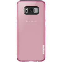 Силиконовый чехол Nillkin Nature TPU Case Pink для Samsung G955F Galaxy S8 Plus